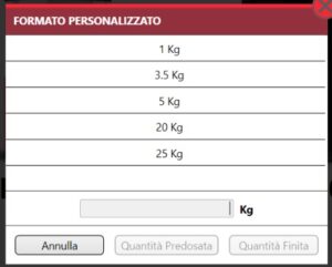 formato vendita MilesiEasyColor